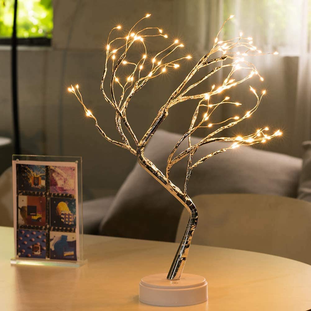 Buy 24 LED Rose Flower Tree Lamp by Echo Deals